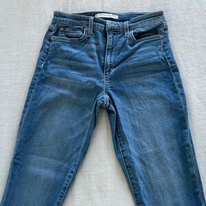 Joe's Jeans Blue skinny with Frayed Hem